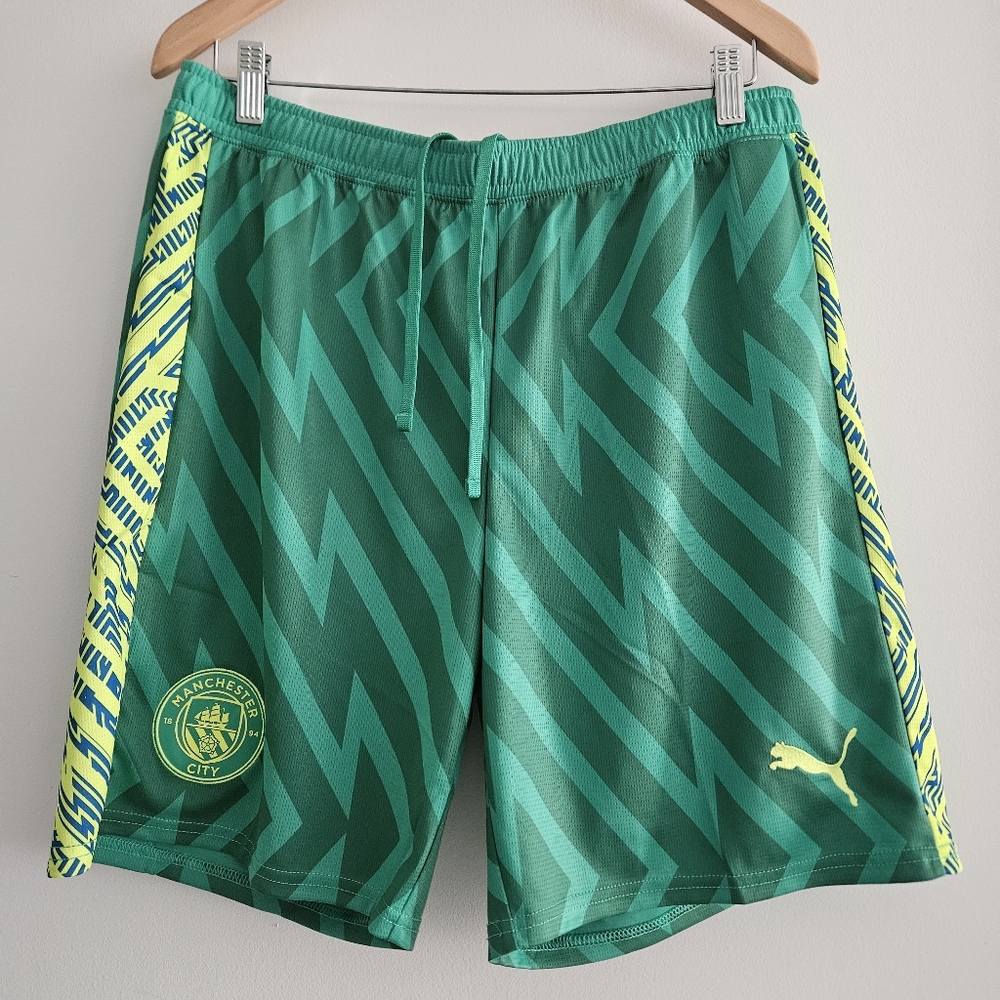 Puma Manchester City Goalkeeper Men's Shorts Size L